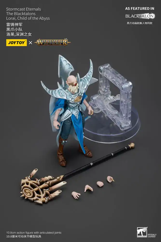 Warhammer Age of Sigmar akcijska figura Stormcast Eternals The Blacktalons Lorai Child of the Abyss 20 cm fotografija izdelka