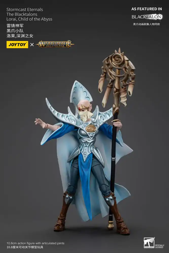 Warhammer Age of Sigmar akcijska figura Stormcast Eternals The Blacktalons Lorai Child of the Abyss 20 cm fotografija izdelka