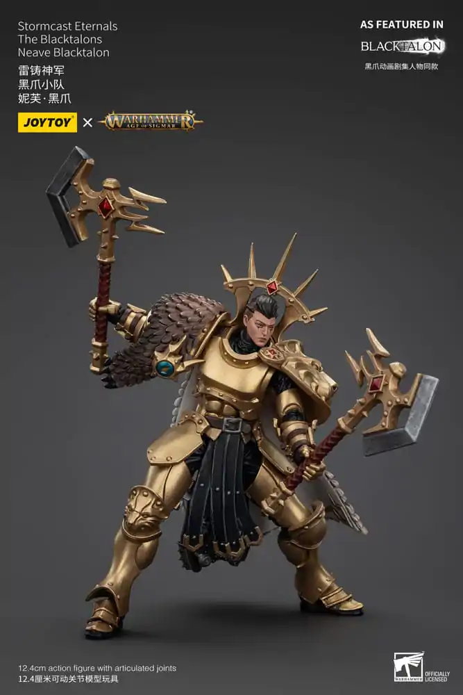 Warhammer Age of Sigmar Akcijska figura Stormcast Eternals The Blacktalons Neave Blacktalon 20 cm fotografija izdelka