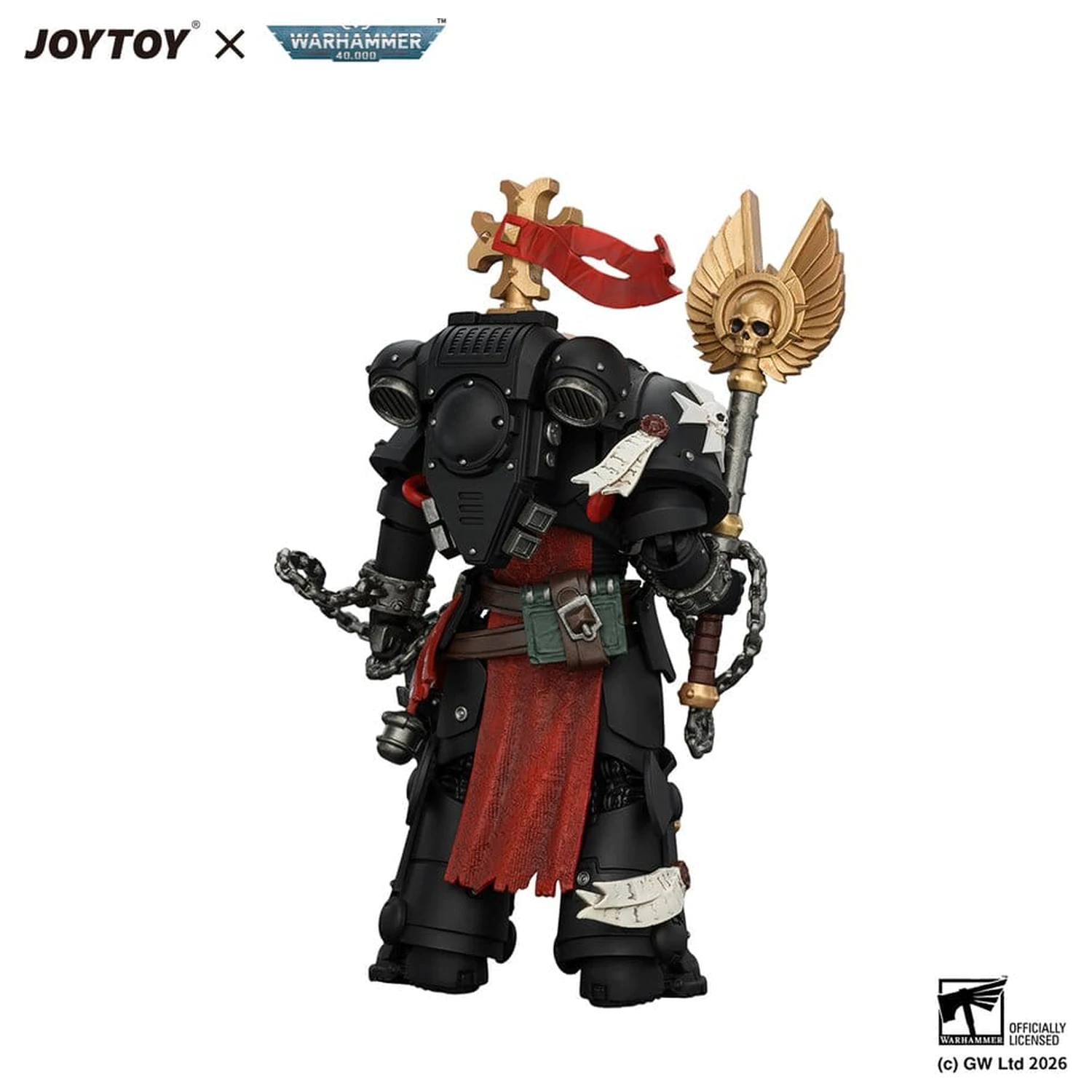 Warhammer akcijska figura Black Templars Execrator 1 12 cm fotografija izdelka