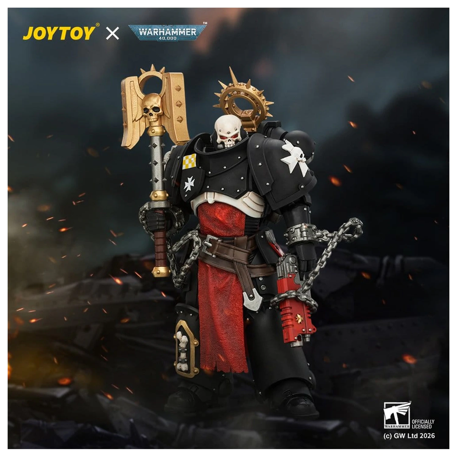 Warhammer figurica Black Templars Execrator 2 12 cm fotografija izdelka