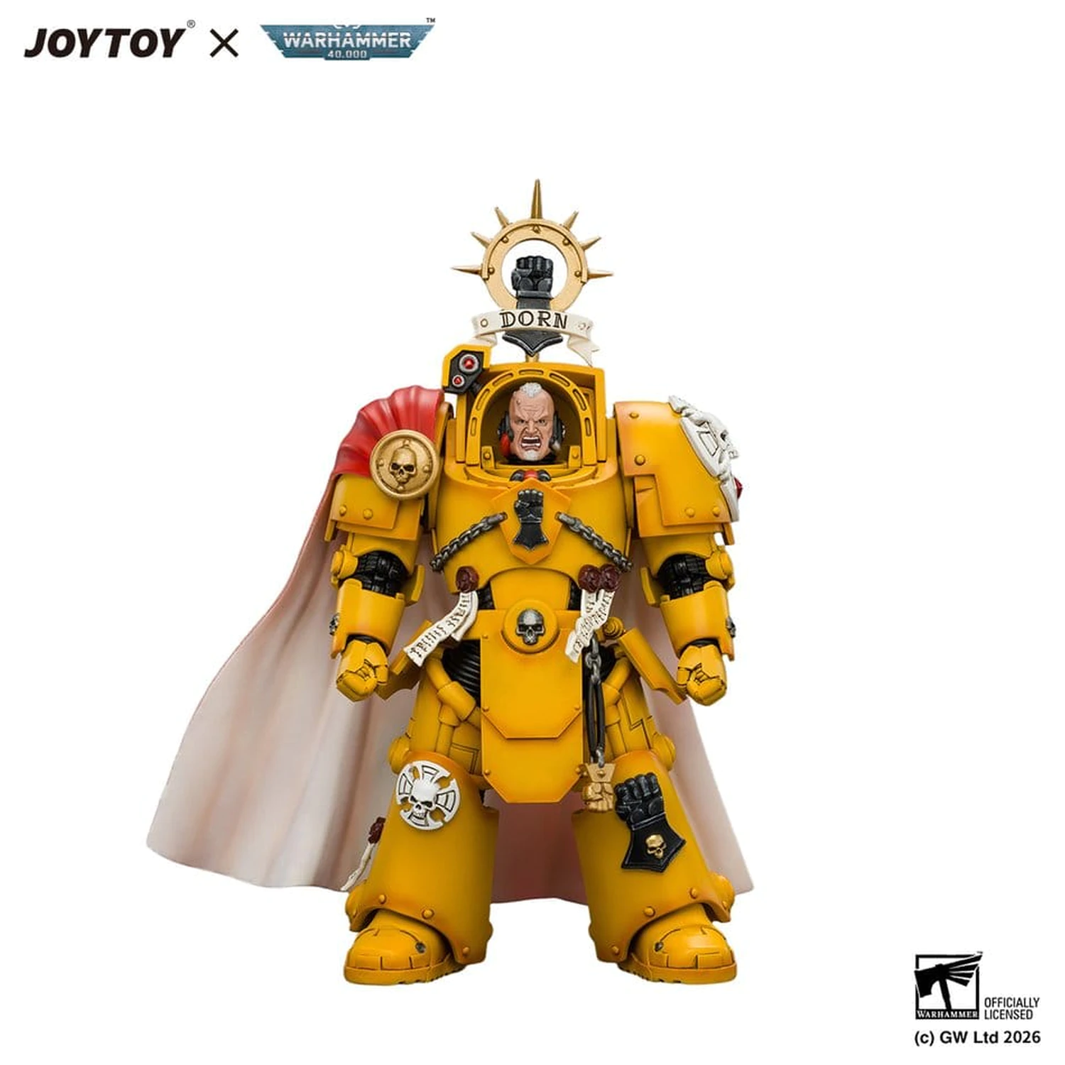 Warhammer akcijska figura Imperial Fists Darnath Lysander 14 cm fotografija izdelka