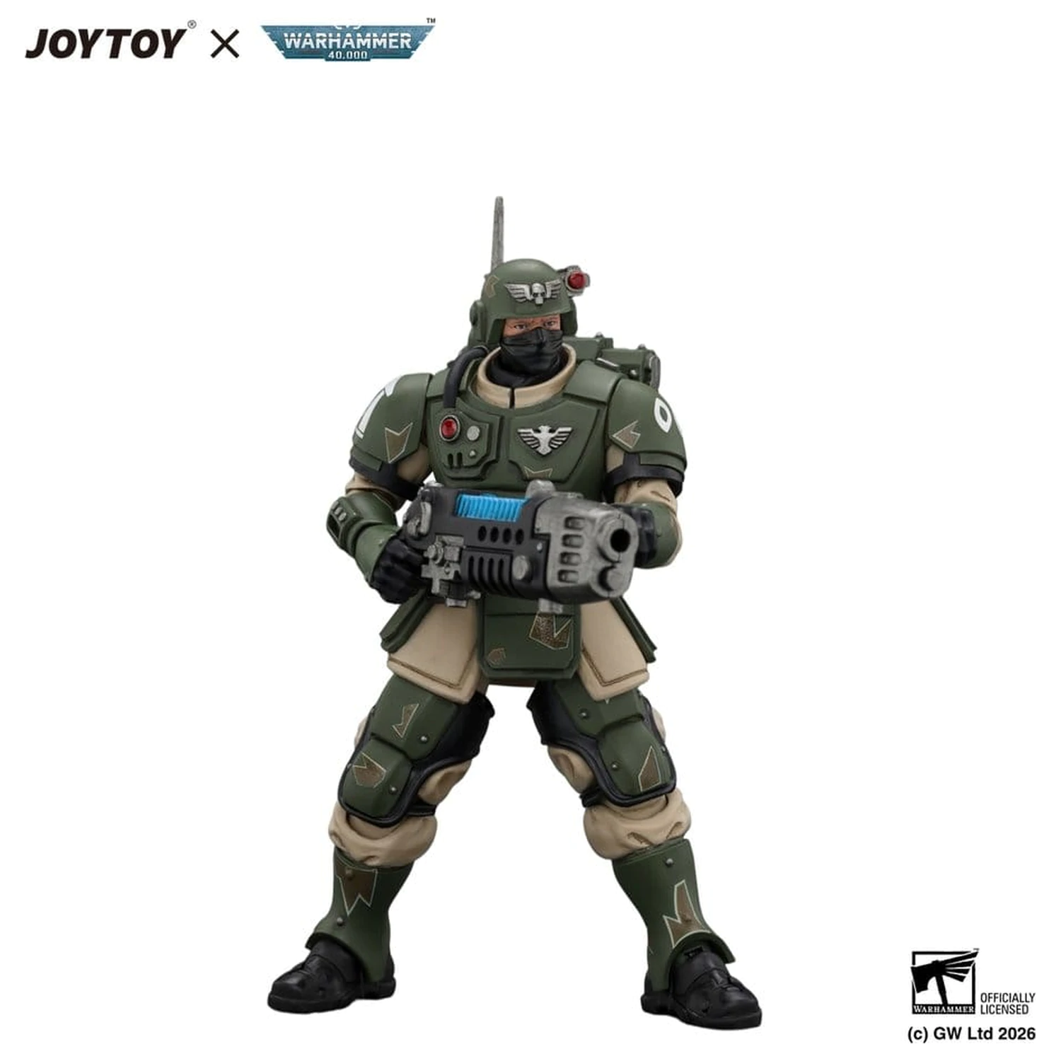 Warhammer Akcijska figura Astra Militarum Kasrkin 4 z Plasma Gun fotografija izdelka