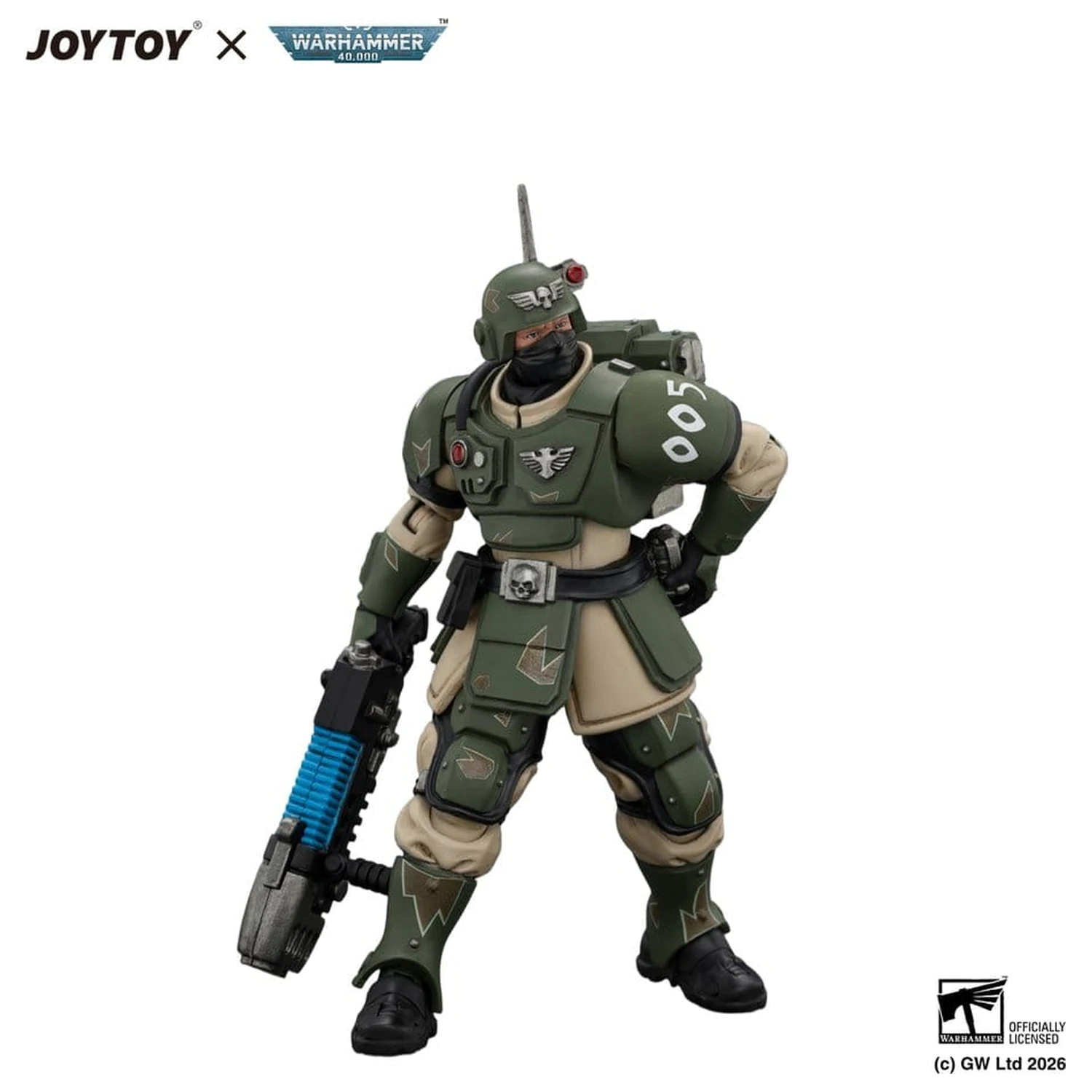 Warhammer Akcijska figura Astra Militarum Kasrkin 4 z Plasma Gun fotografija izdelka