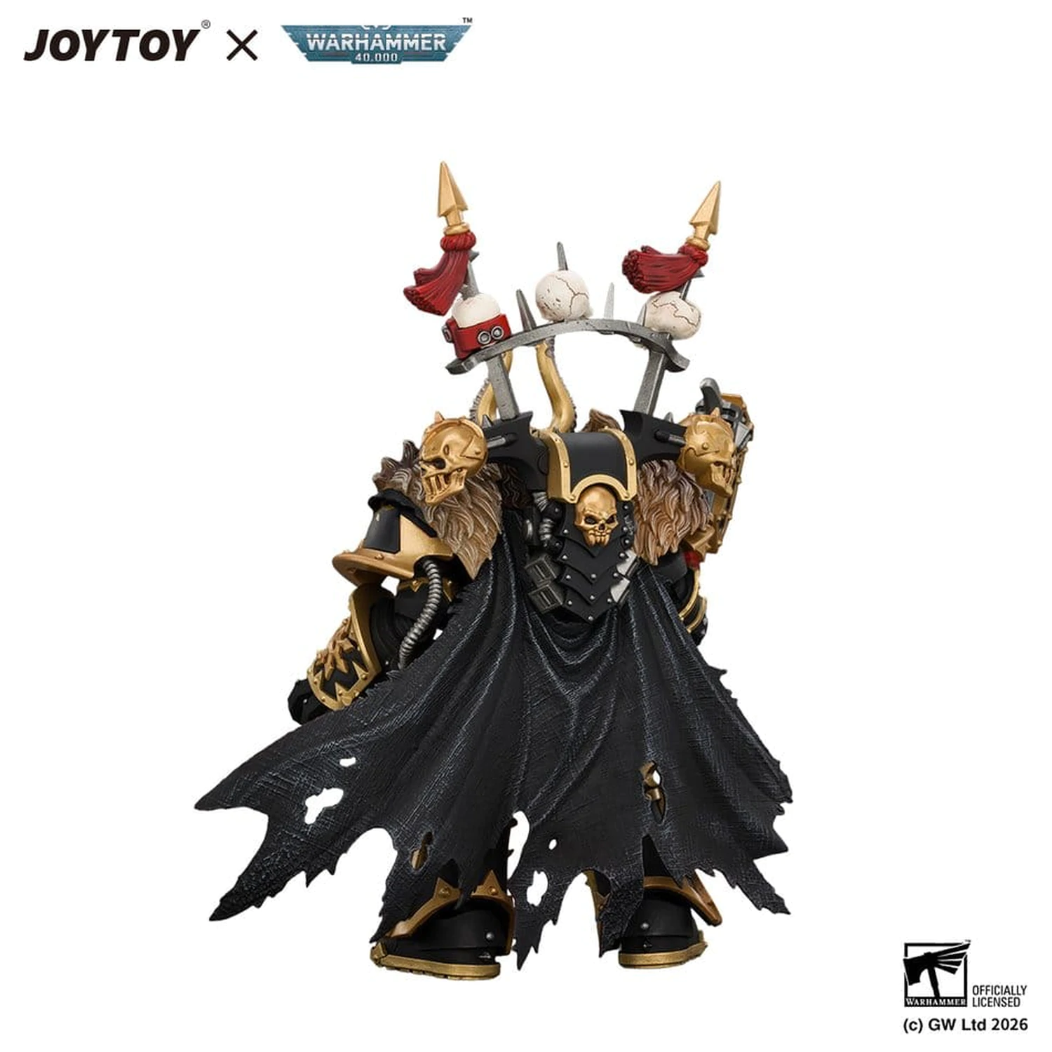 Warhammer zbirateljska figura Black Legion Chaos Lord 13 cm fotografija izdelka