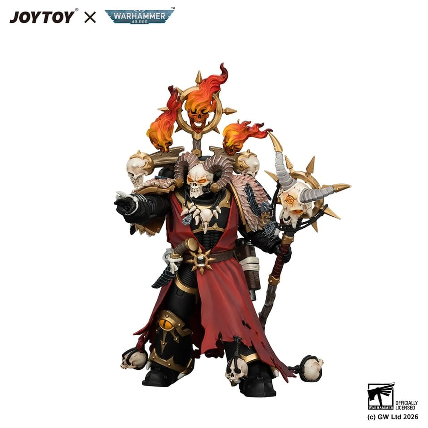 Warhammer akcijska figura Black Legion Master of Possession 13 cm fotografija izdelka