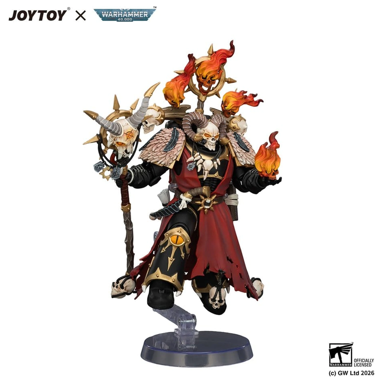 Warhammer akcijska figura Black Legion Master of Possession 13 cm fotografija izdelka