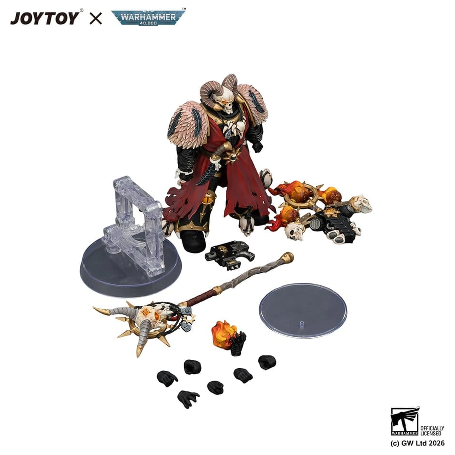 Warhammer akcijska figura Black Legion Master of Possession 13 cm fotografija izdelka