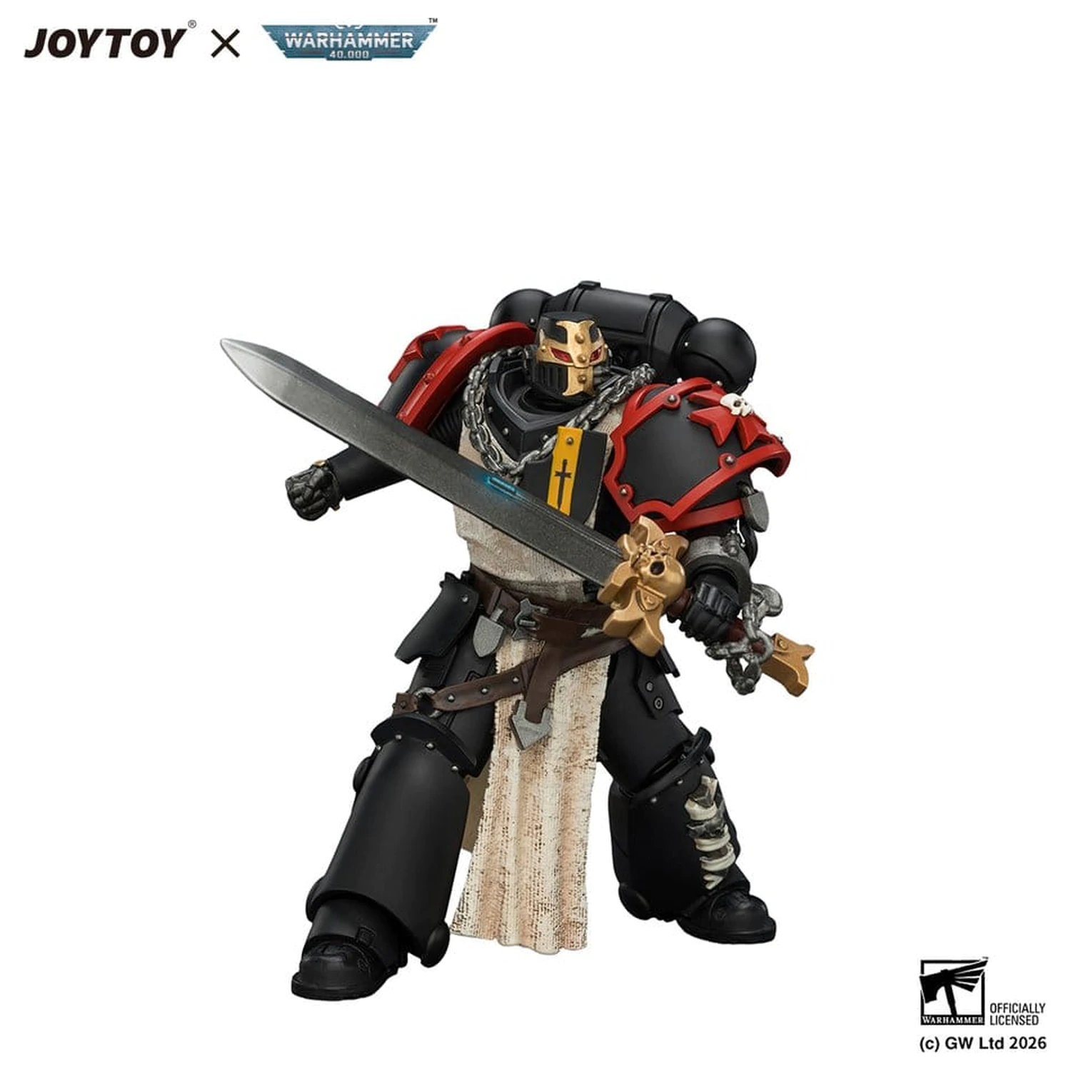 Warhammer figurica Black Templars Crusader Ancient 12 cm fotografija izdelka