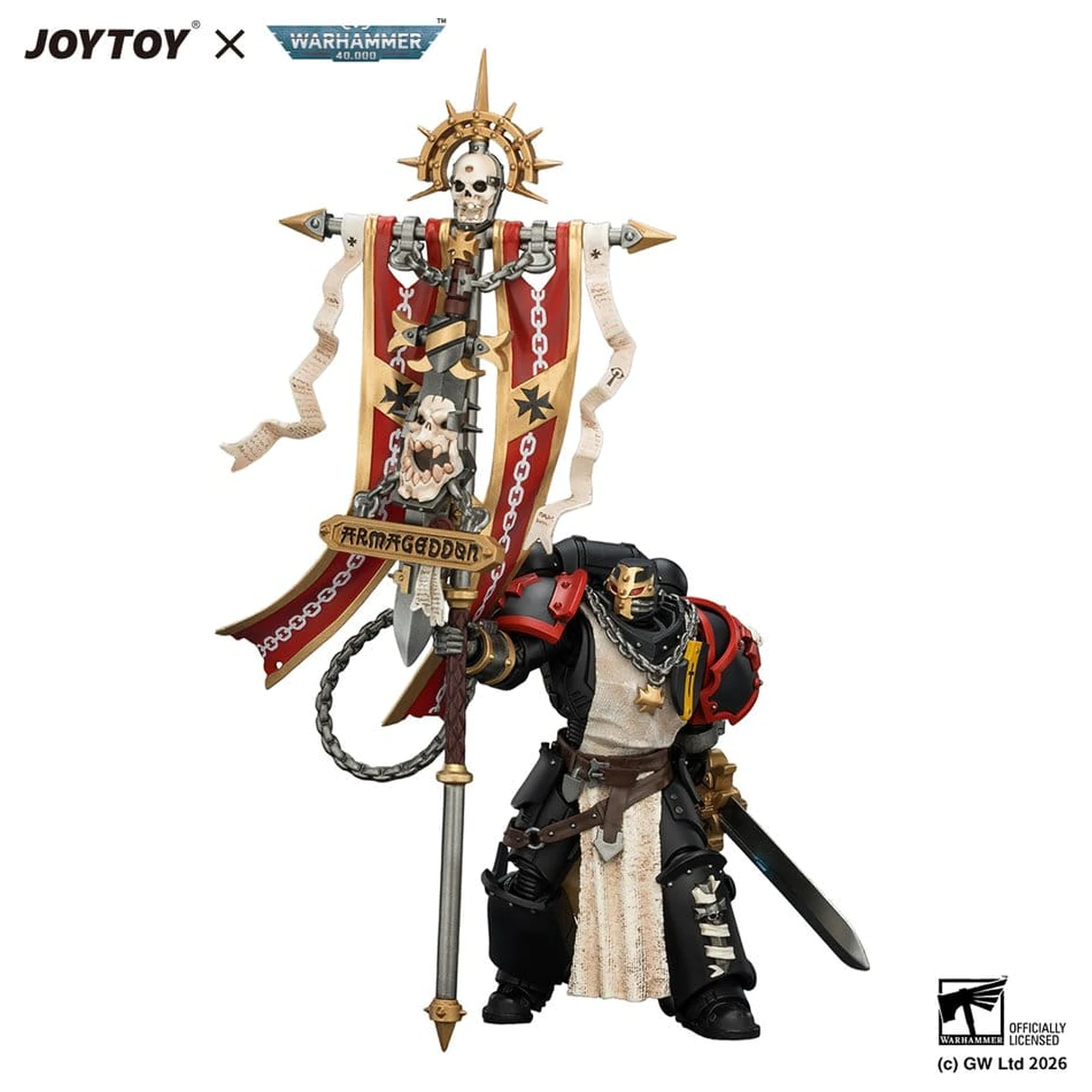 Warhammer figurica Black Templars Crusader Ancient 12 cm fotografija izdelka