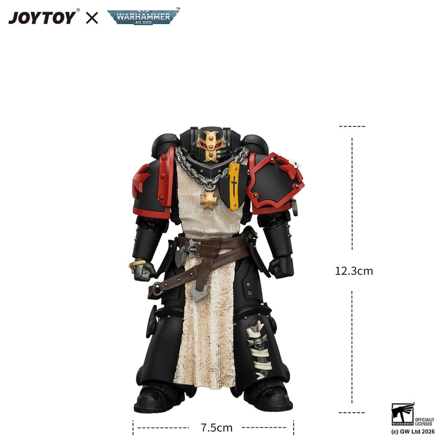 Warhammer figurica Black Templars Crusader Ancient 12 cm fotografija izdelka