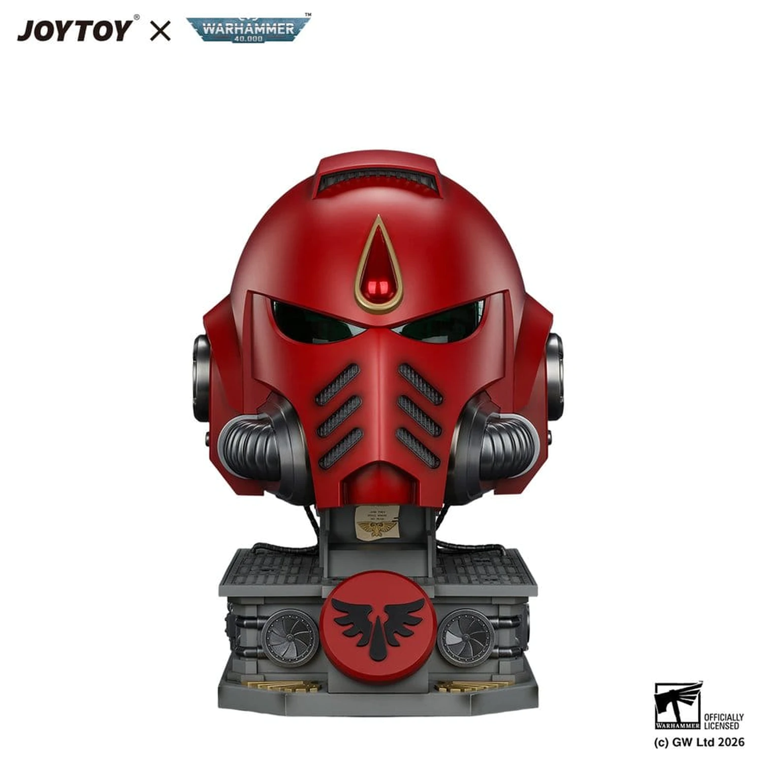 Warhammer Replika Blood Angels MkX čelada in stojalo za prikaz 44 cm fotografija izdelka