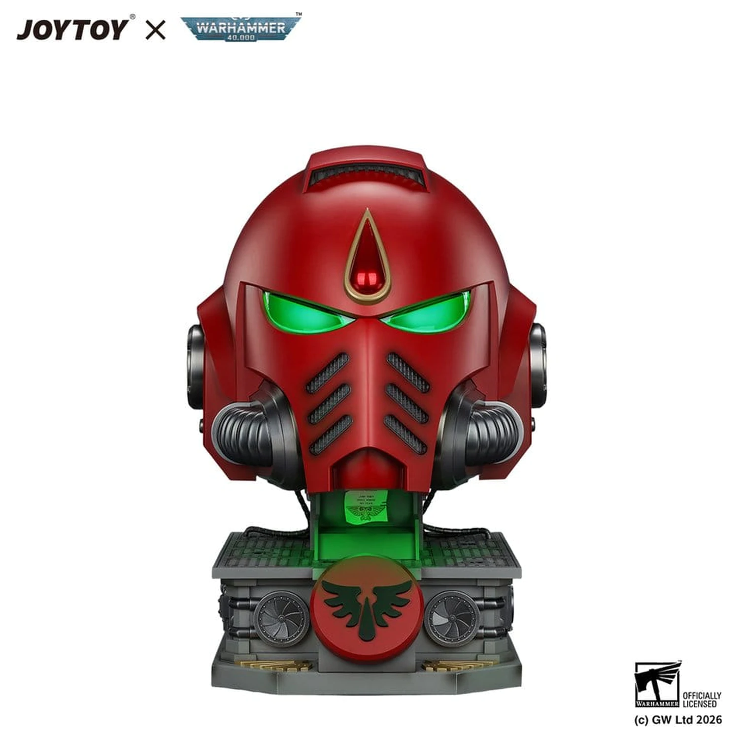 Warhammer Replika Blood Angels MkX čelada in stojalo za prikaz 44 cm fotografija izdelka