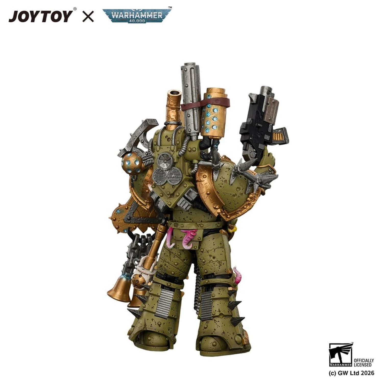 Warhammer akcijska figura Death Guard Plague Marine 1 12 cm fotografija izdelka