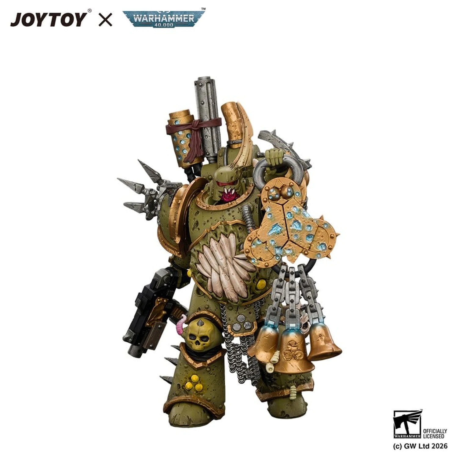 Warhammer akcijska figura Death Guard Plague Marine 1 12 cm fotografija izdelka