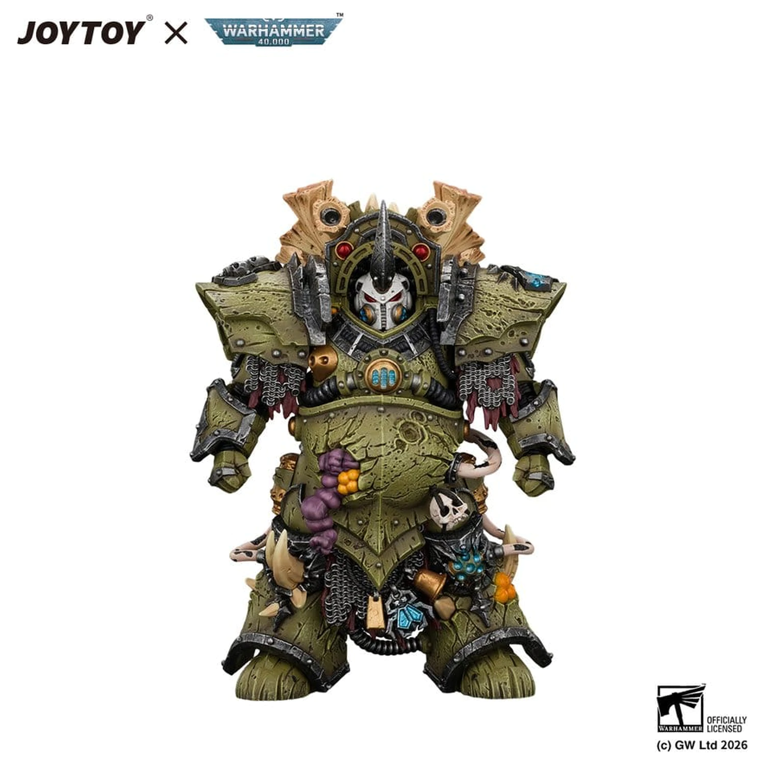 Warhammer akcijska figura Death Guard Typhus Herald of the Plague God 15 cm fotografija izdelka