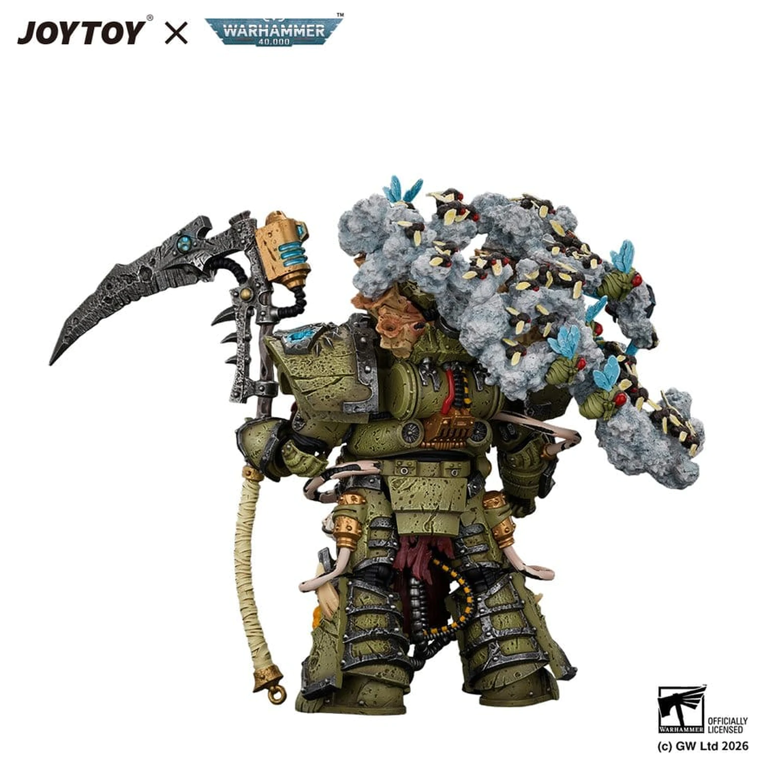 Warhammer akcijska figura Death Guard Typhus Herald of the Plague God 15 cm fotografija izdelka