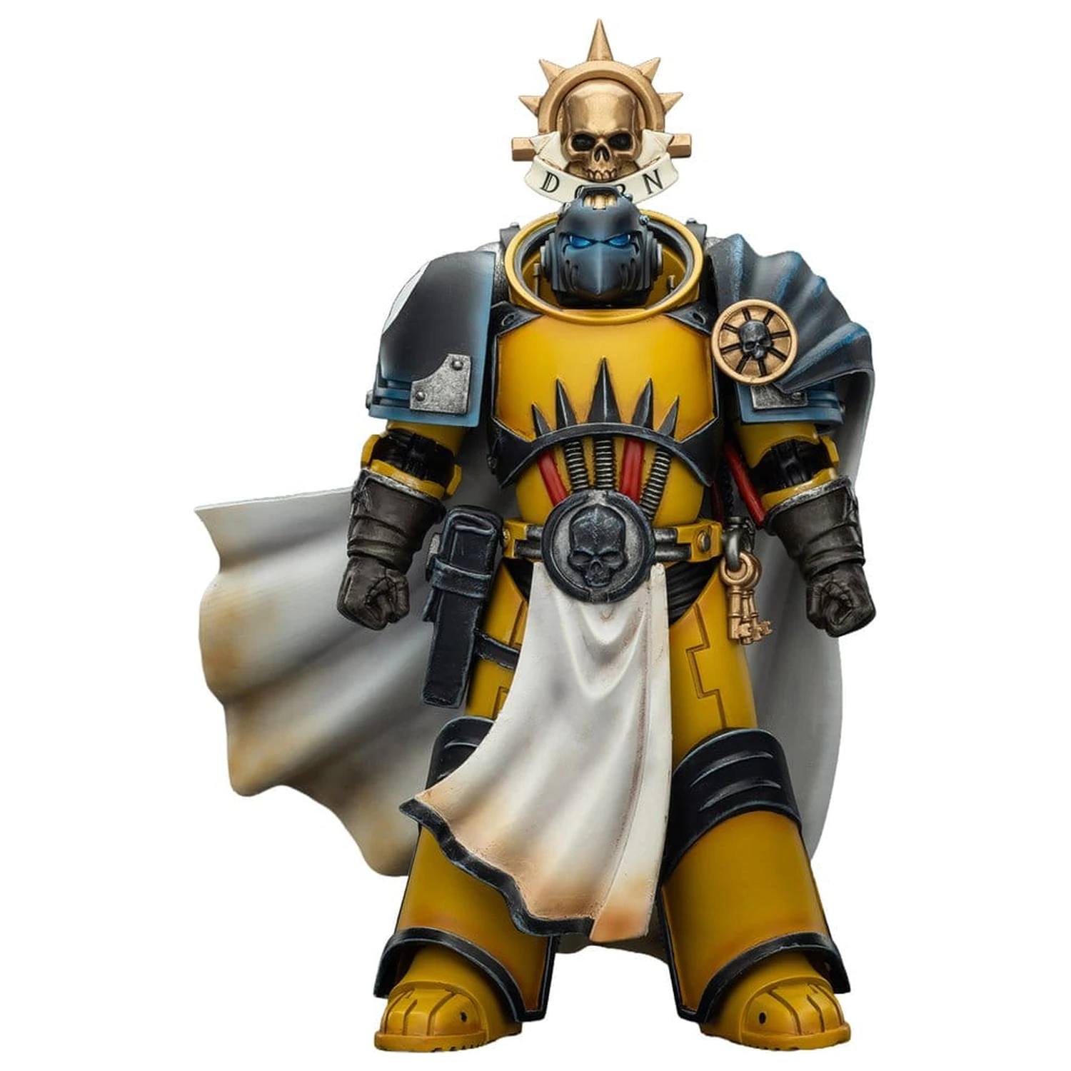Warhammer Imperial Fists akcijska figura Librarian Consul z Force Axe in Bolt Pistol 12 cm fotografija izdelka