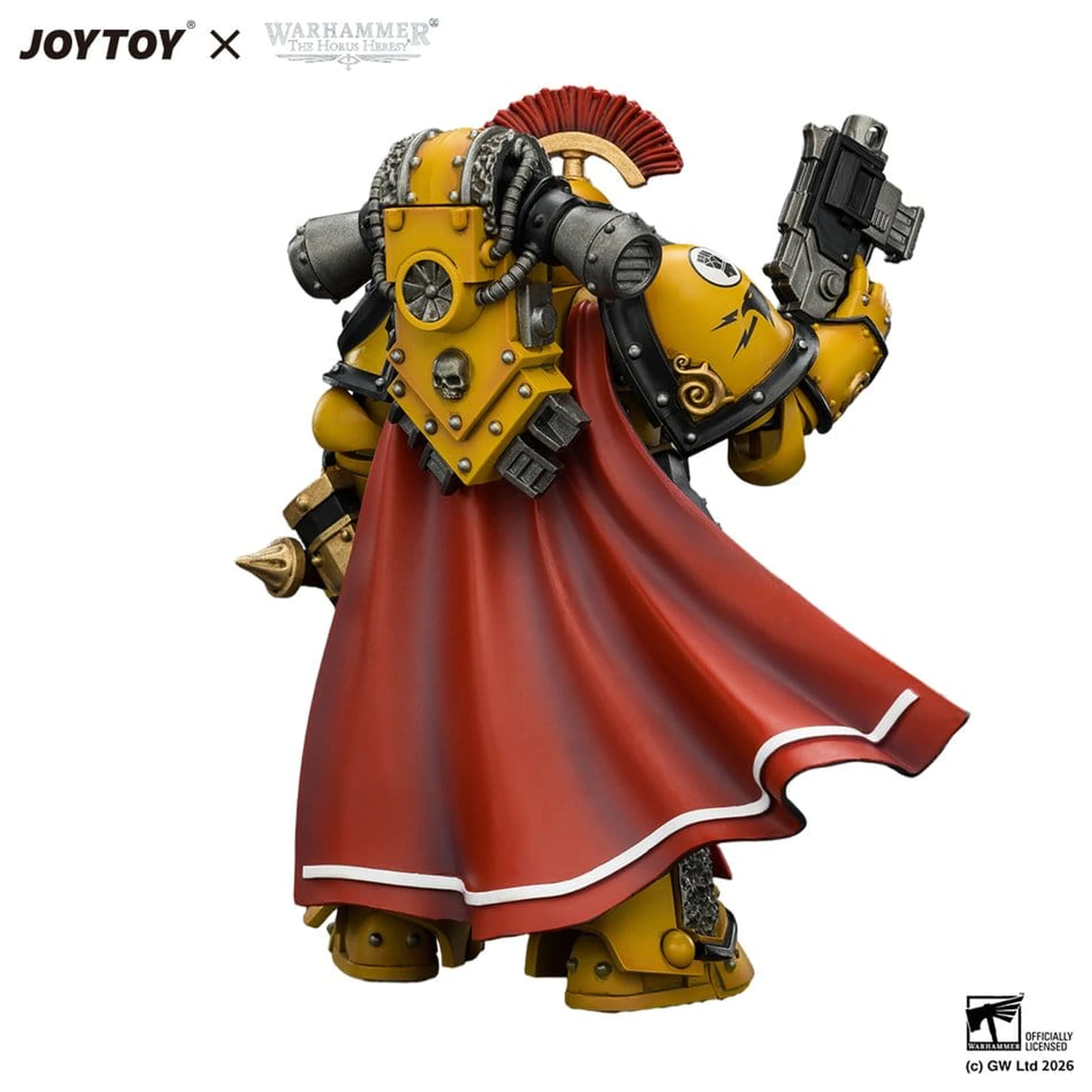Warhammer akcijska figura Imperial Fists Legion Praetor in Mk III Armour 13 cm fotografija izdelka