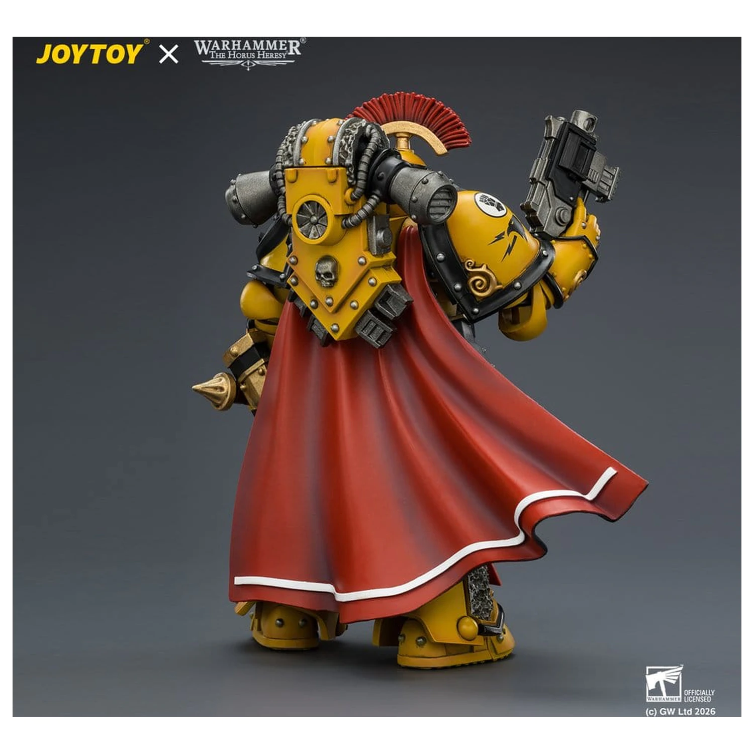 Warhammer akcijska figura Imperial Fists Legion Praetor in Mk III Armour 13 cm fotografija izdelka