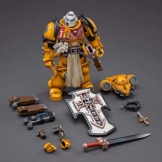 Warhammer 40k Action Figure 1/18 Primaris Space Marines Imperial Fists Bladeguard Veteran 12 cm Akcijska figura fotografija izdelka