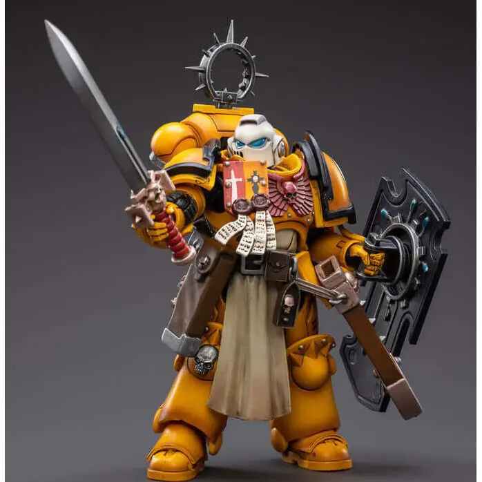 Warhammer 40k Action Figure 1/18 Primaris Space Marines Imperial Fists Bladeguard Veteran 12 cm Akcijska figura fotografija izdelka