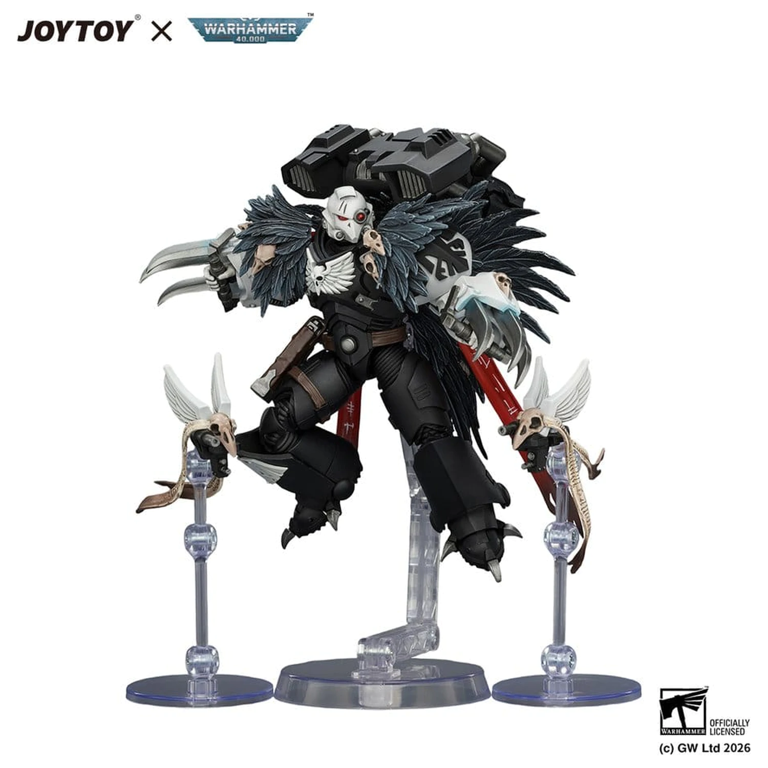 Warhammer akcijska figura Raven Guard Chapter Master Aethon Shaan 13 cm fotografija izdelka
