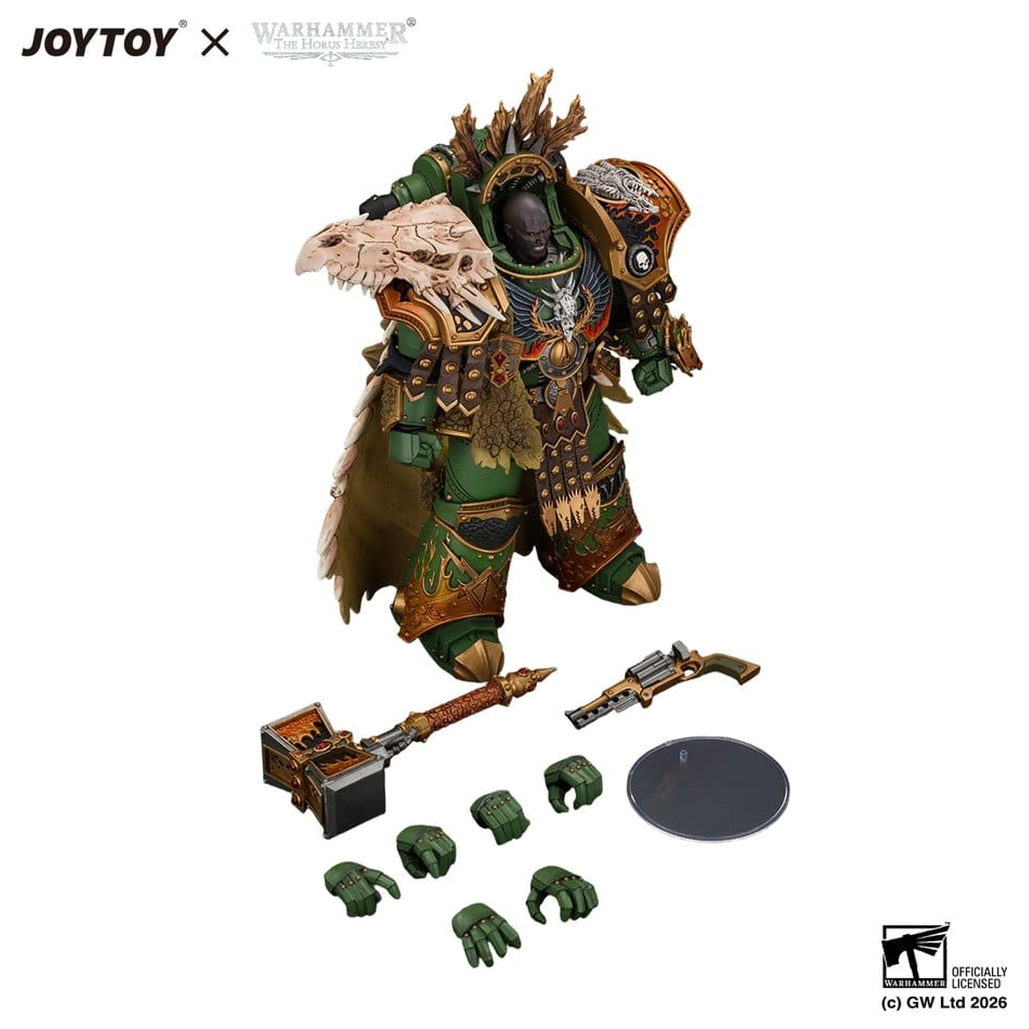 Warhammer figurica Salamanders Vulkan, Primarh XVIII. legije 21 cm fotografija izdelka