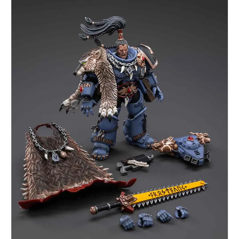 Warhammer 40k Akcijska Figura 1/18 Space Wolves Ragnar Blackmane 13 cm fotografija izdelka