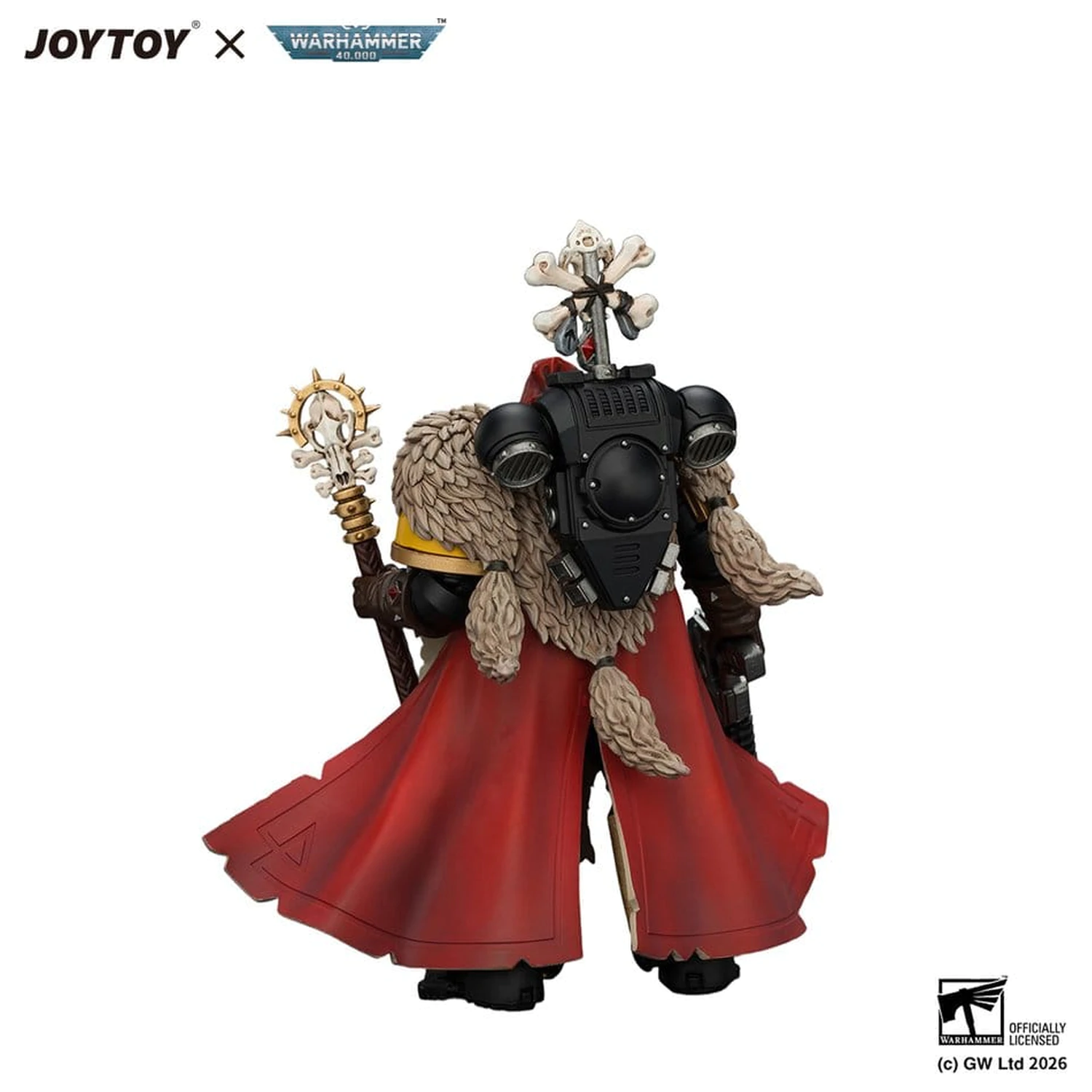 Warhammer Akcijska figura Space Wolves Wolf Priest 12 cm fotografija izdelka