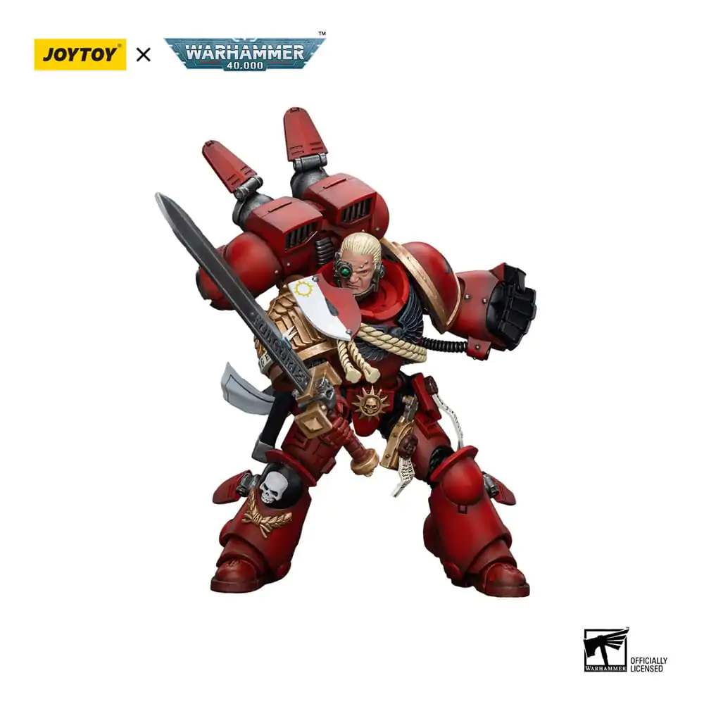 Warhammer The Horus Heresy Akcijska figura 1/18 Blood Angels Captain s skakalnim nahrbtnikom 12 cm fotografija izdelka