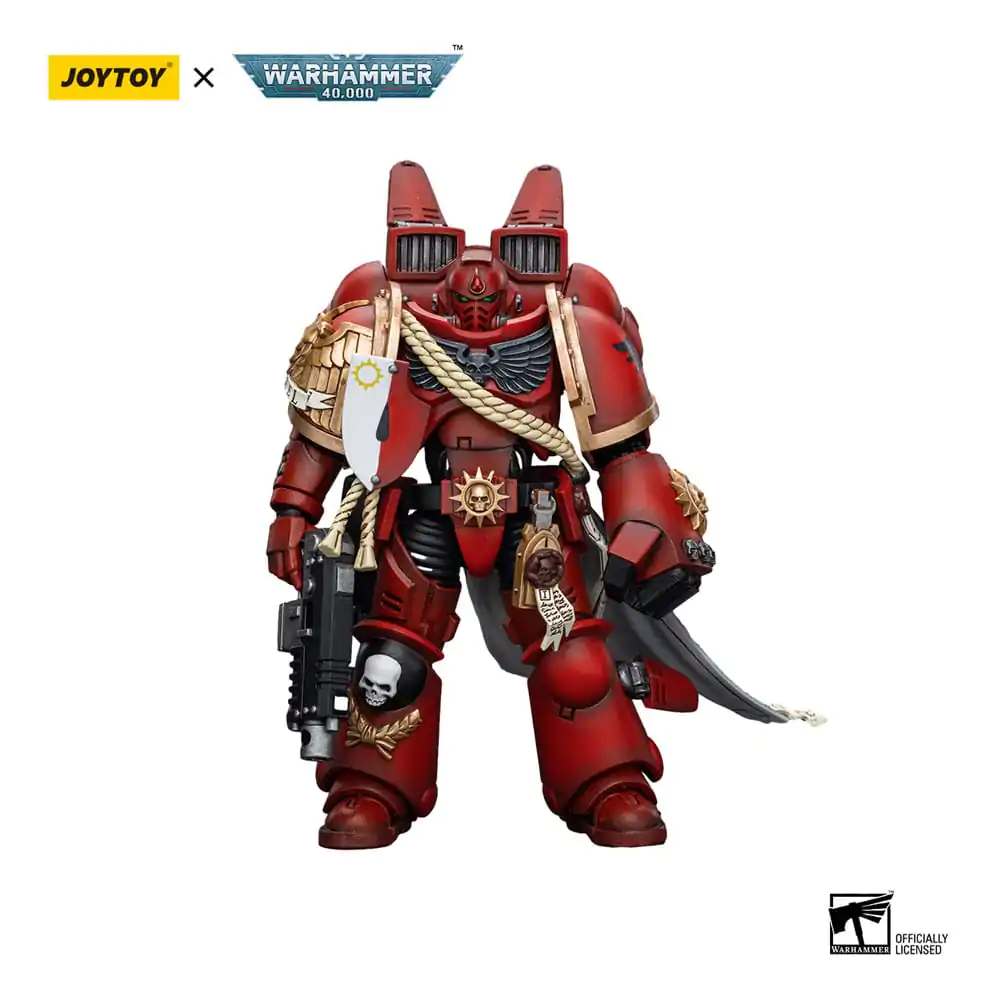 Warhammer The Horus Heresy Akcijska figura 1/18 Blood Angels Captain s skakalnim nahrbtnikom 12 cm fotografija izdelka