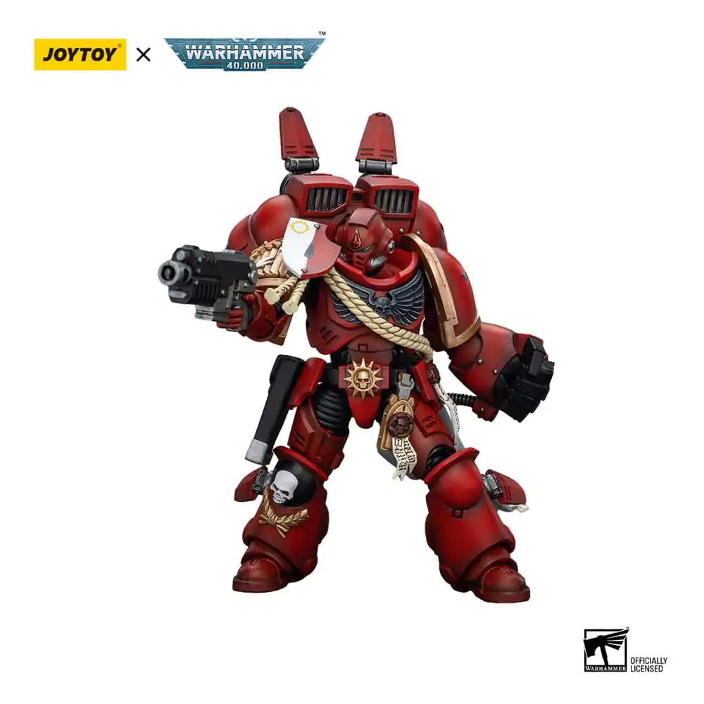 Warhammer The Horus Heresy Akcijska figura 1/18 Blood Angels Captain s skakalnim nahrbtnikom 12 cm fotografija izdelka