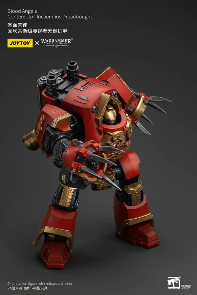 Warhammer The Horus Heresy akcijska figura 1/18 Blood Angels Contemptor-Incaendius Dreadnought 24 cm fotografija izdelka