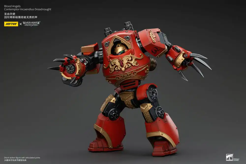 Warhammer The Horus Heresy akcijska figura 1/18 Blood Angels Contemptor-Incaendius Dreadnought 24 cm fotografija izdelka