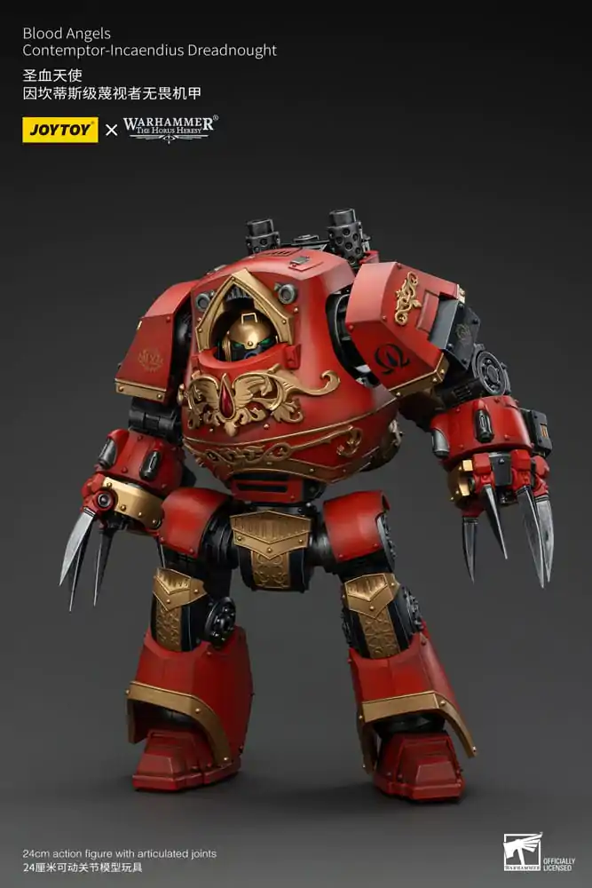 Warhammer The Horus Heresy akcijska figura 1/18 Blood Angels Contemptor-Incaendius Dreadnought 24 cm fotografija izdelka