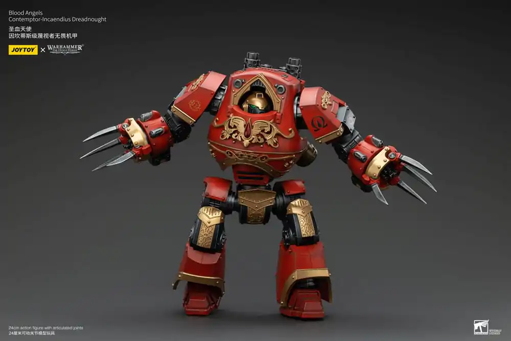 Warhammer The Horus Heresy akcijska figura 1/18 Blood Angels Contemptor-Incaendius Dreadnought 24 cm fotografija izdelka