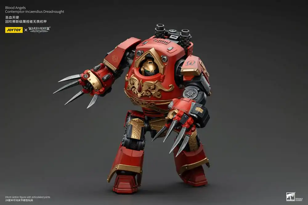 Warhammer The Horus Heresy akcijska figura 1/18 Blood Angels Contemptor-Incaendius Dreadnought 24 cm fotografija izdelka