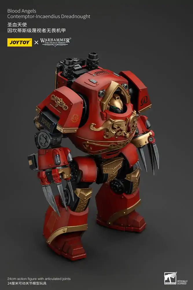 Warhammer The Horus Heresy akcijska figura 1/18 Blood Angels Contemptor-Incaendius Dreadnought 24 cm fotografija izdelka