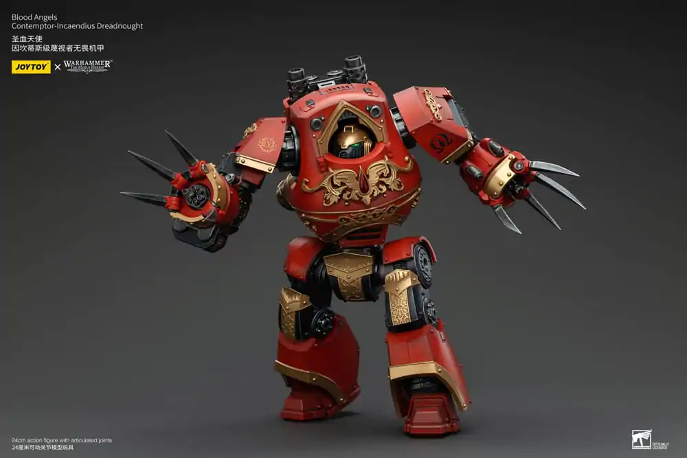 Warhammer The Horus Heresy akcijska figura 1/18 Blood Angels Contemptor-Incaendius Dreadnought 24 cm fotografija izdelka