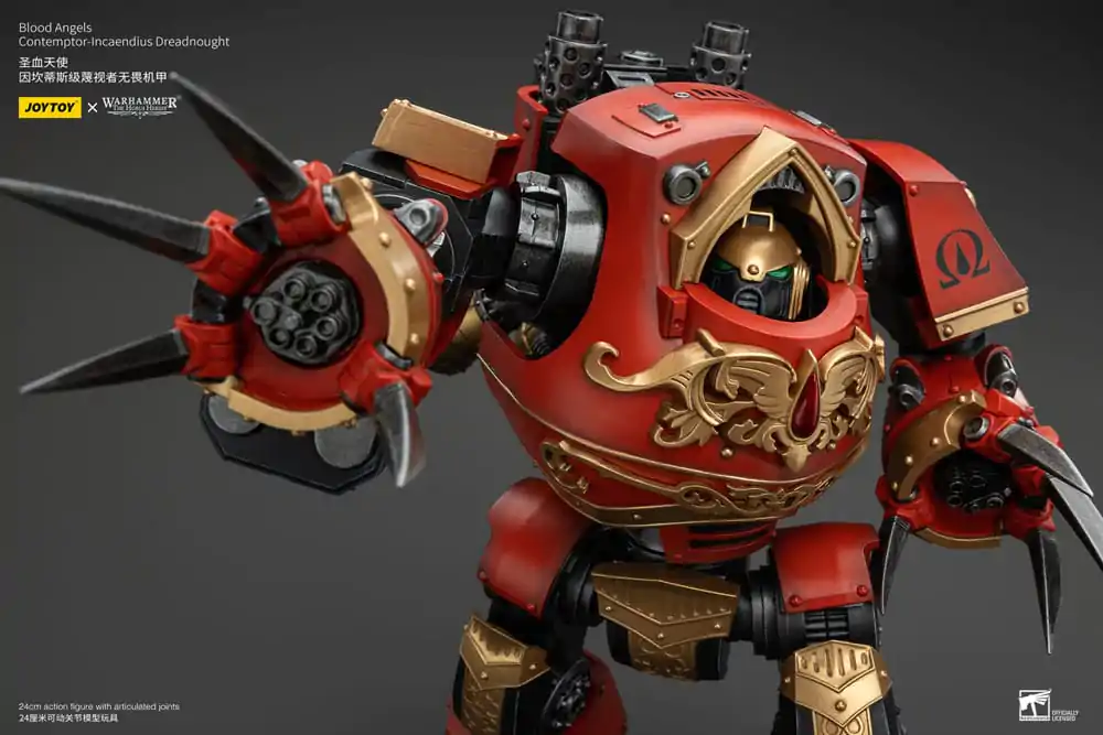 Warhammer The Horus Heresy akcijska figura 1/18 Blood Angels Contemptor-Incaendius Dreadnought 24 cm fotografija izdelka