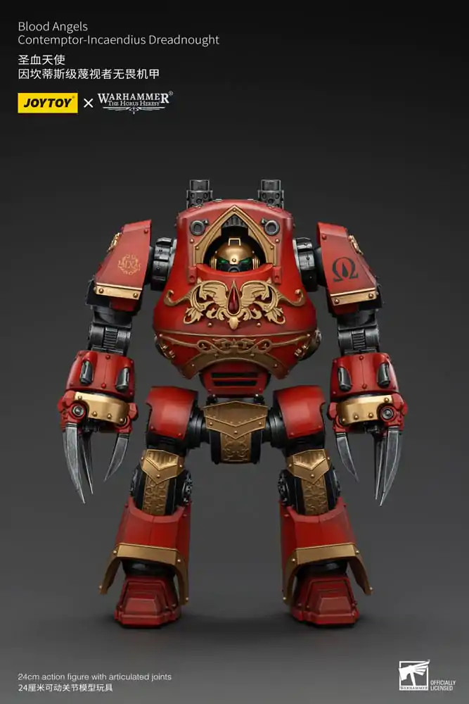 Warhammer The Horus Heresy akcijska figura 1/18 Blood Angels Contemptor-Incaendius Dreadnought 24 cm fotografija izdelka