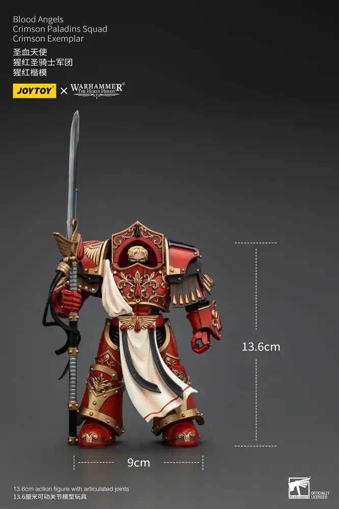 Warhammer The Horus Heresy akcijska figura 1/18 Blood Angels Crimson Paladins Squad Crimson Exemplar 14 cm fotografija izdelka