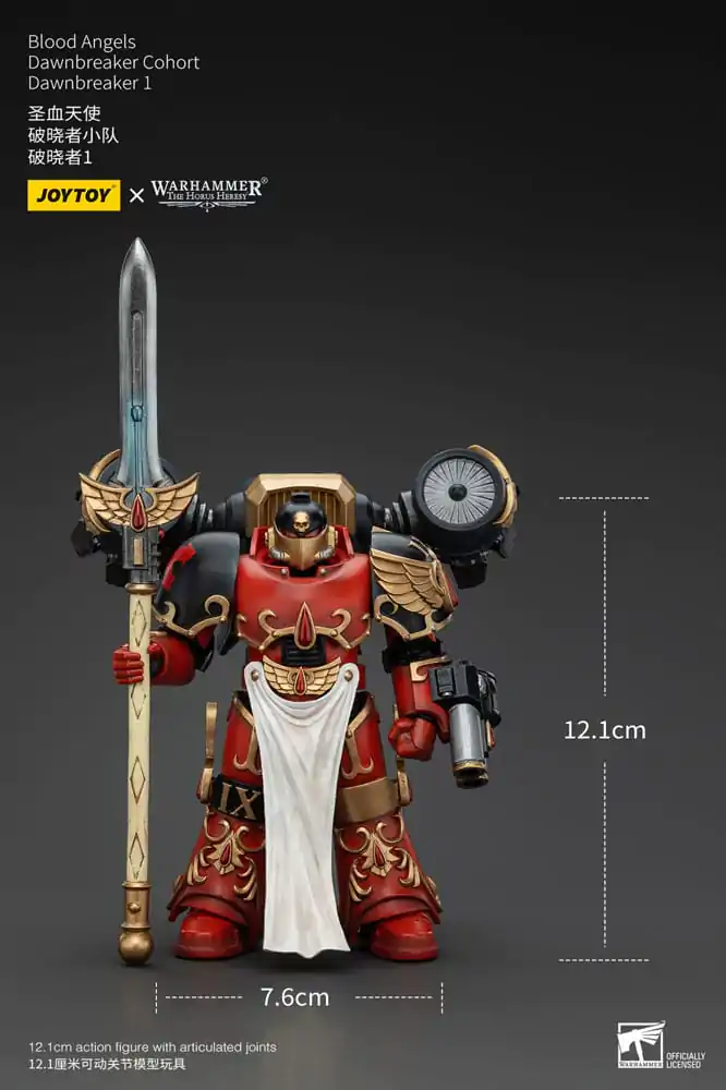 Warhammer The Horus Heresy Akcijska Figura 1/18 Blood Angels Dawnbreaker Cohort Dawnbreaker 1 13 cm fotografija izdelka