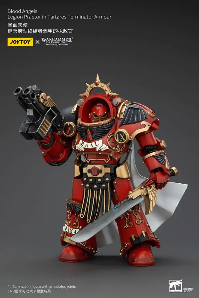 Warhammer The Horus Heresy Akcijska Figura 1/18 Blood Angels Legion Praetor in Tartaros Terminator Oklepu 14 cm fotografija izdelka