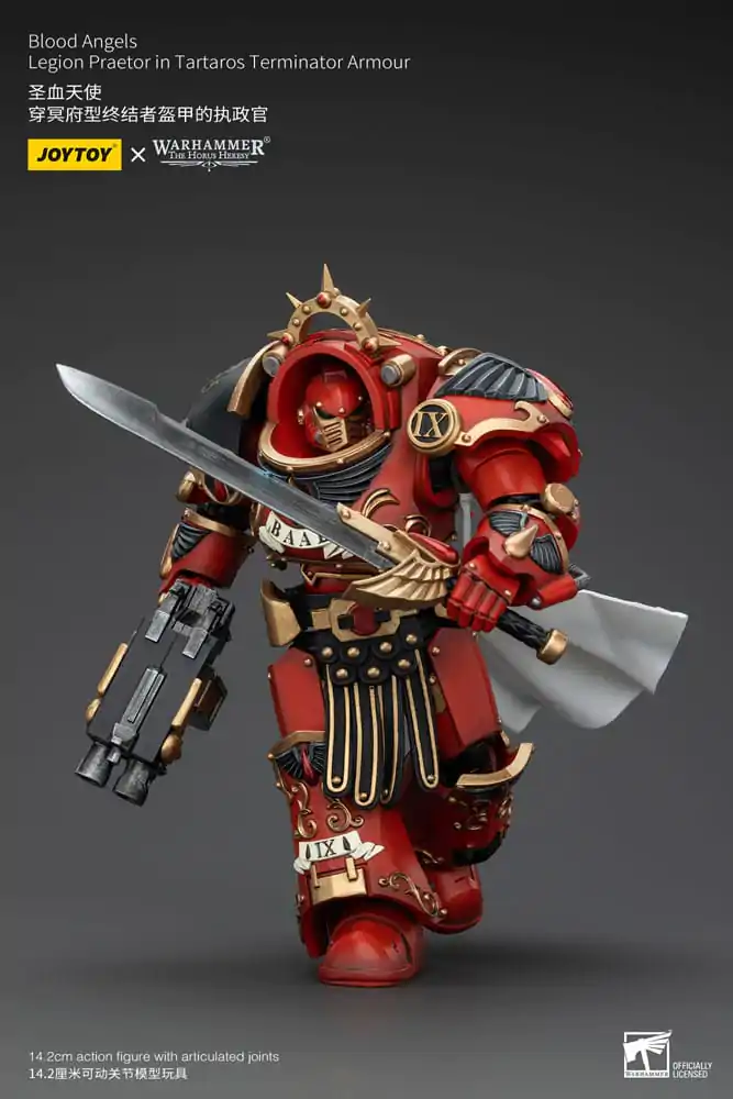 Warhammer The Horus Heresy Akcijska Figura 1/18 Blood Angels Legion Praetor in Tartaros Terminator Oklepu 14 cm fotografija izdelka