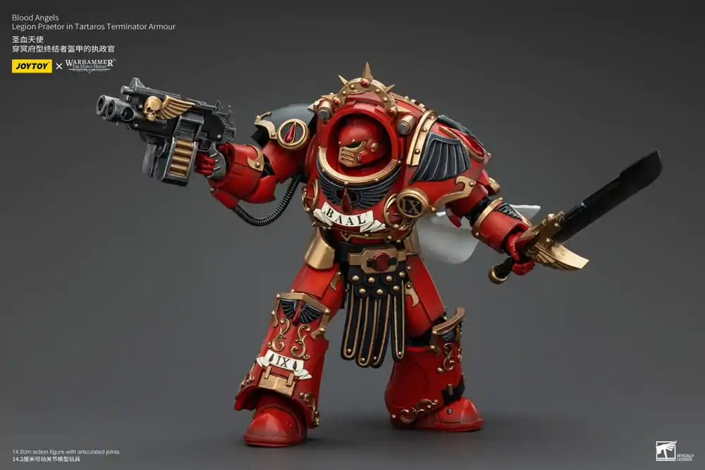 Warhammer The Horus Heresy Akcijska Figura 1/18 Blood Angels Legion Praetor in Tartaros Terminator Oklepu 14 cm fotografija izdelka