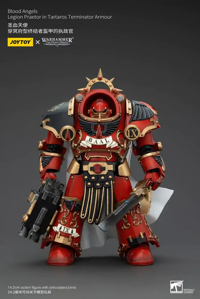 Warhammer The Horus Heresy Akcijska Figura 1/18 Blood Angels Legion Praetor in Tartaros Terminator Oklepu 14 cm fotografija izdelka