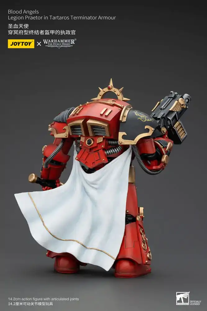 Warhammer The Horus Heresy Akcijska Figura 1/18 Blood Angels Legion Praetor in Tartaros Terminator Oklepu 14 cm fotografija izdelka