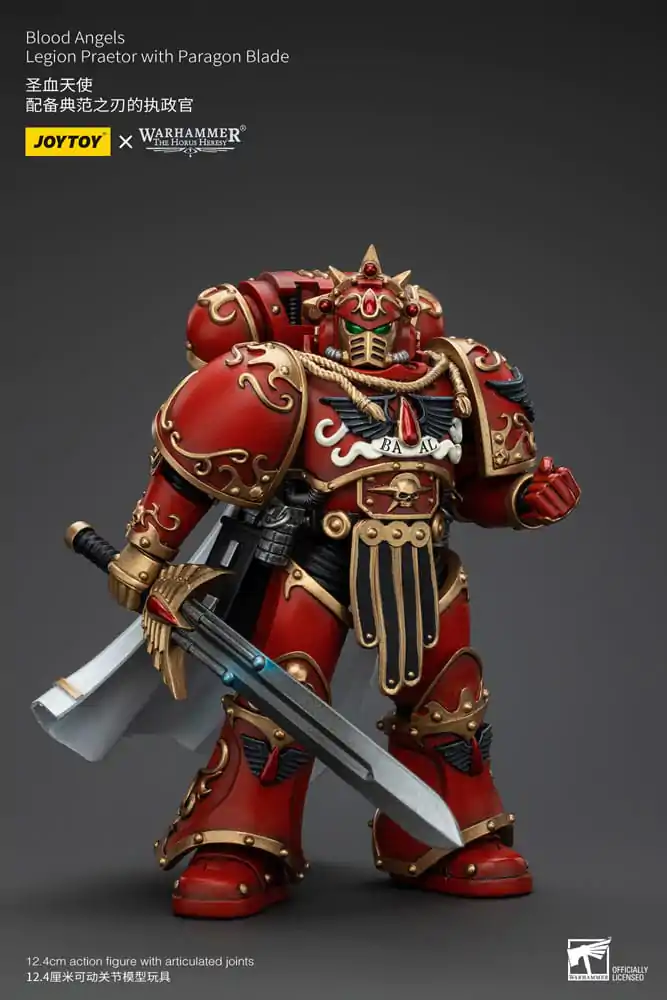 Warhammer The Horus Heresy akcijska figura 1/18 Blood Angels Legion Praetor z Paragon Blade 13 cm fotografija izdelka